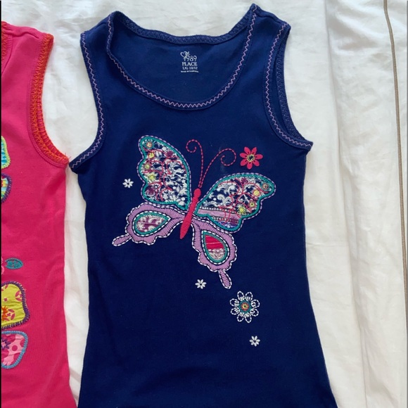 Two tank tops with embroidery from children’s place - Picture 3 of 3